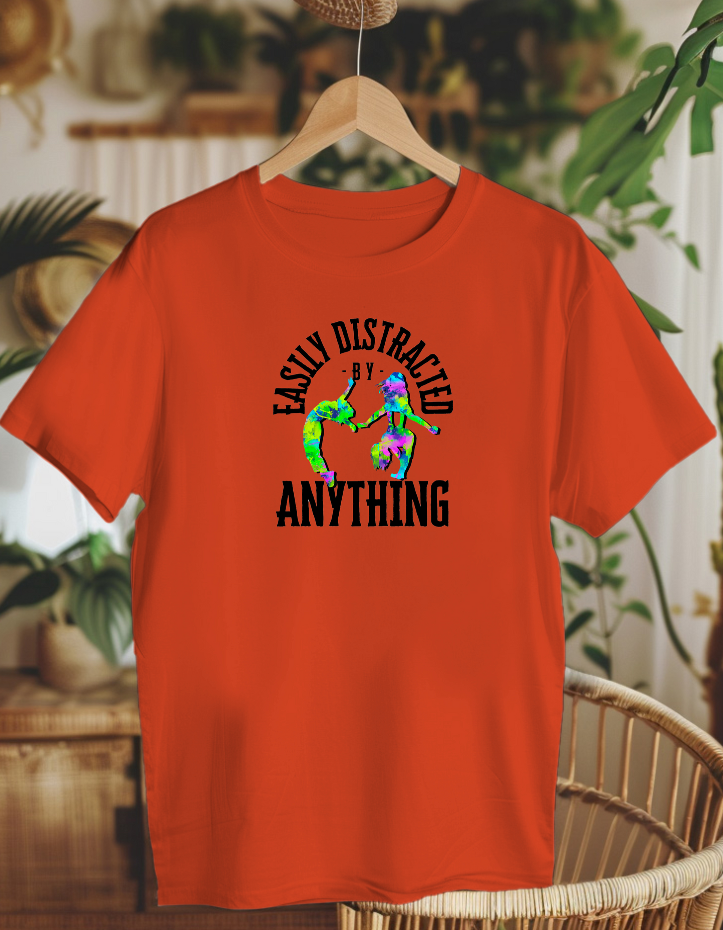 Easily distracted. Girls. Kids Heavy Cotton™ Tee