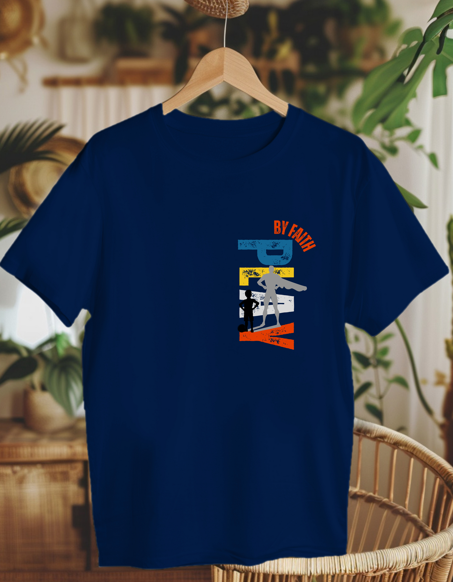 Play by faith. Boys. Kids Heavy Cotton™ Tee