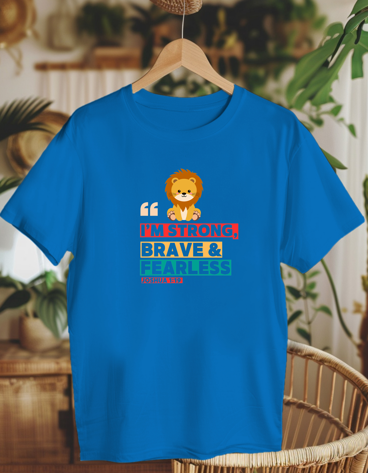 Strong, brave and fearless. Kids Heavy Cotton™ Tee