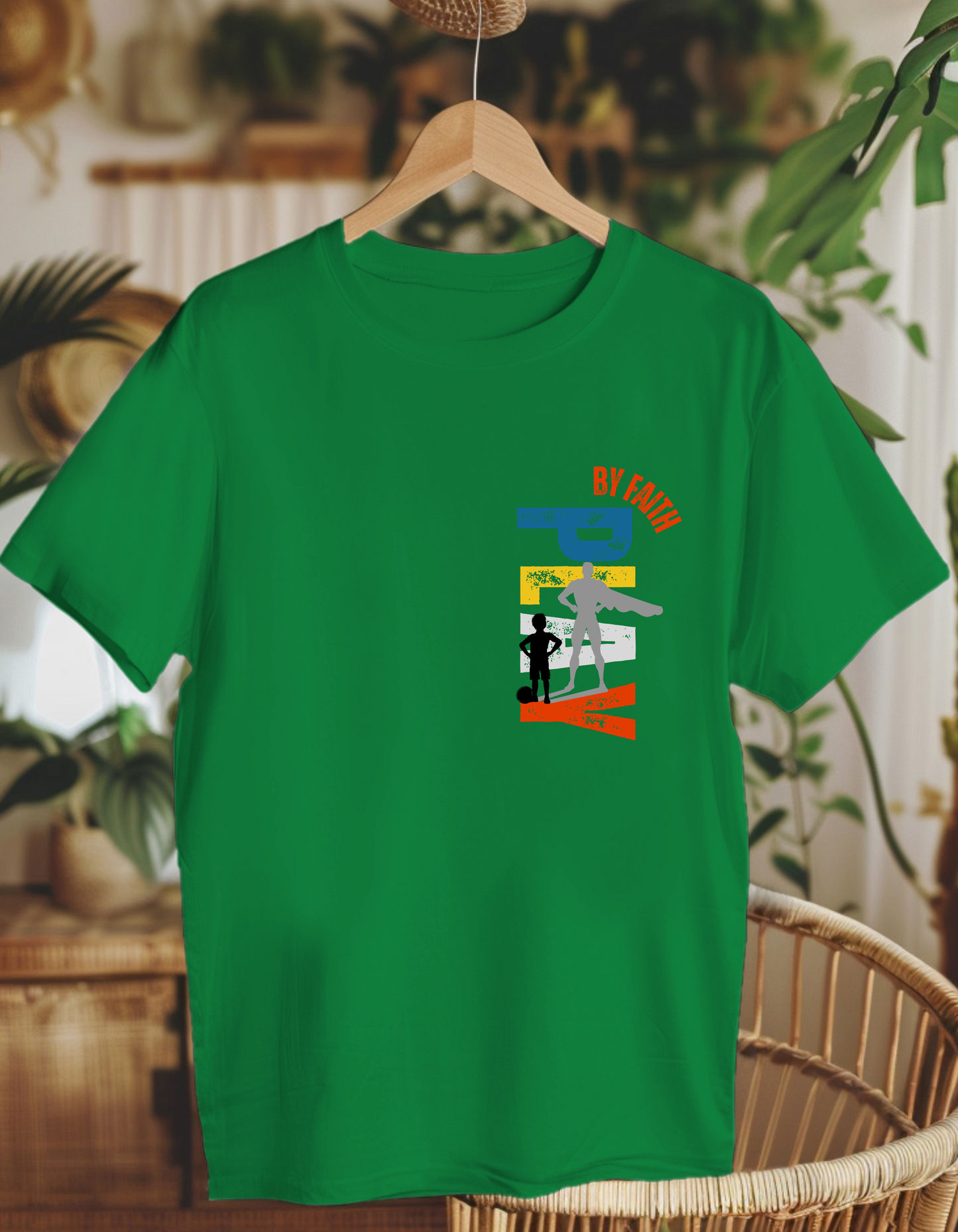 Play by faith. Boys. Kids Heavy Cotton™ Tee