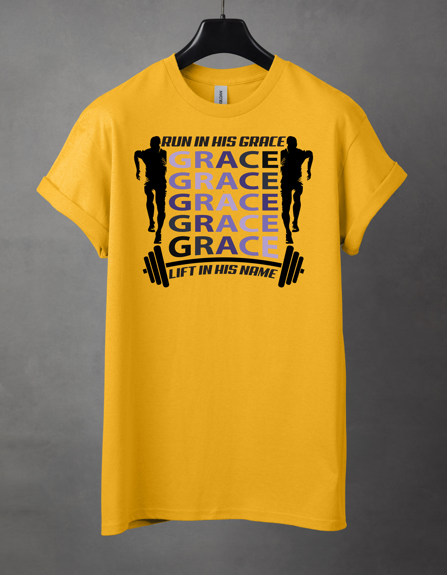Run in His grace