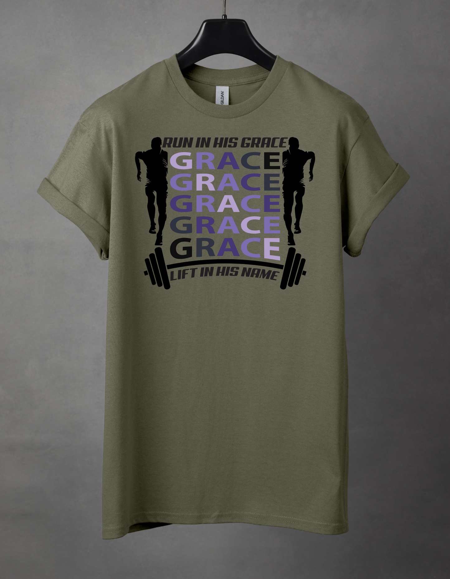 Run in His grace
