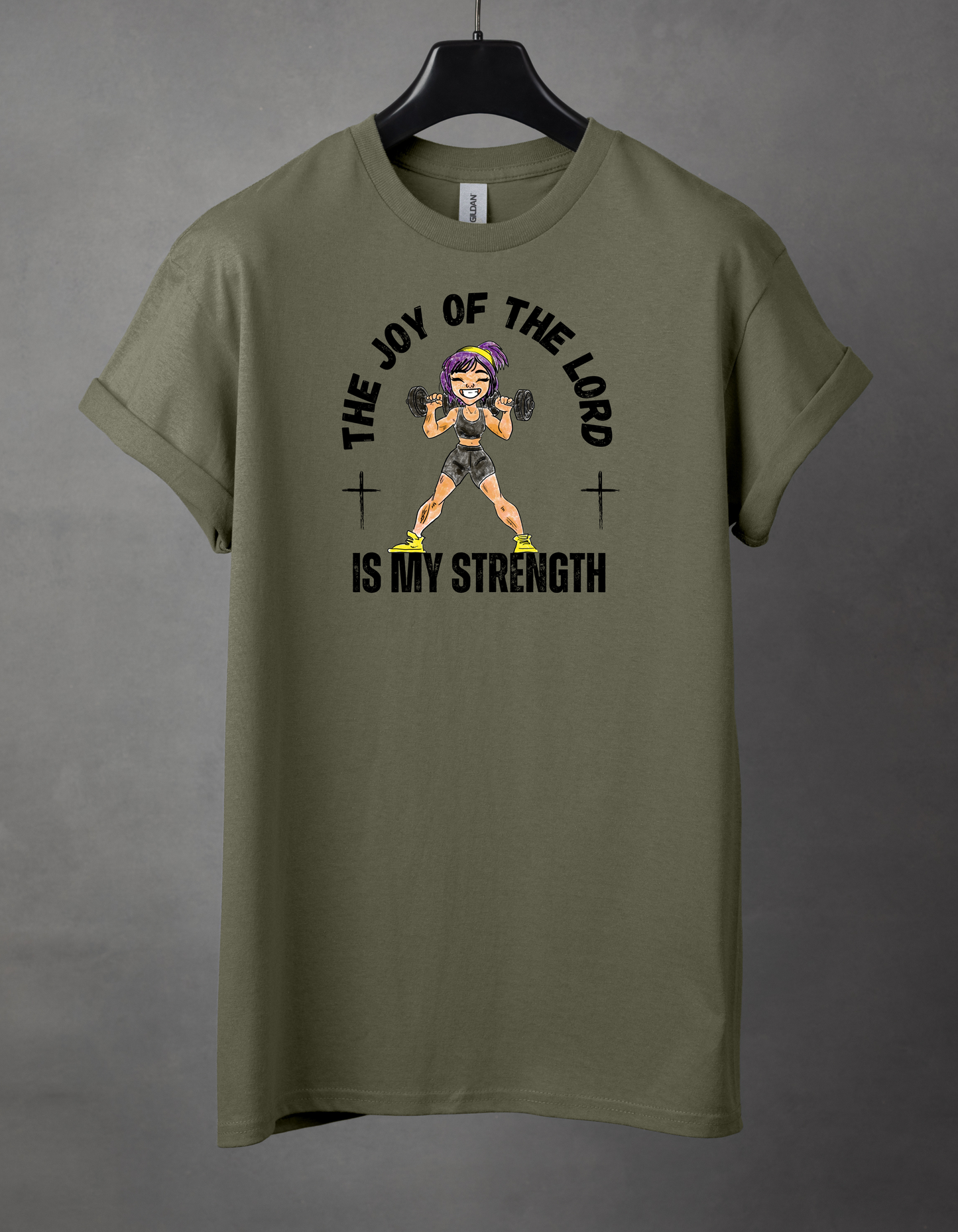 Joy of the Lord. Heavy Cotton Tee