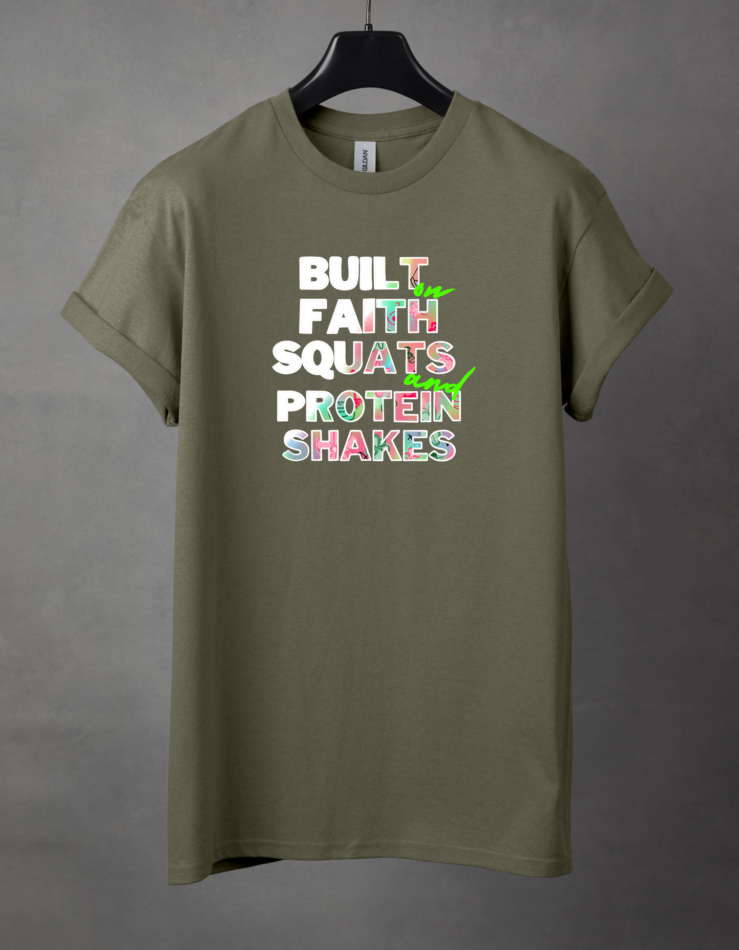 Built on faith weights and protein shakes