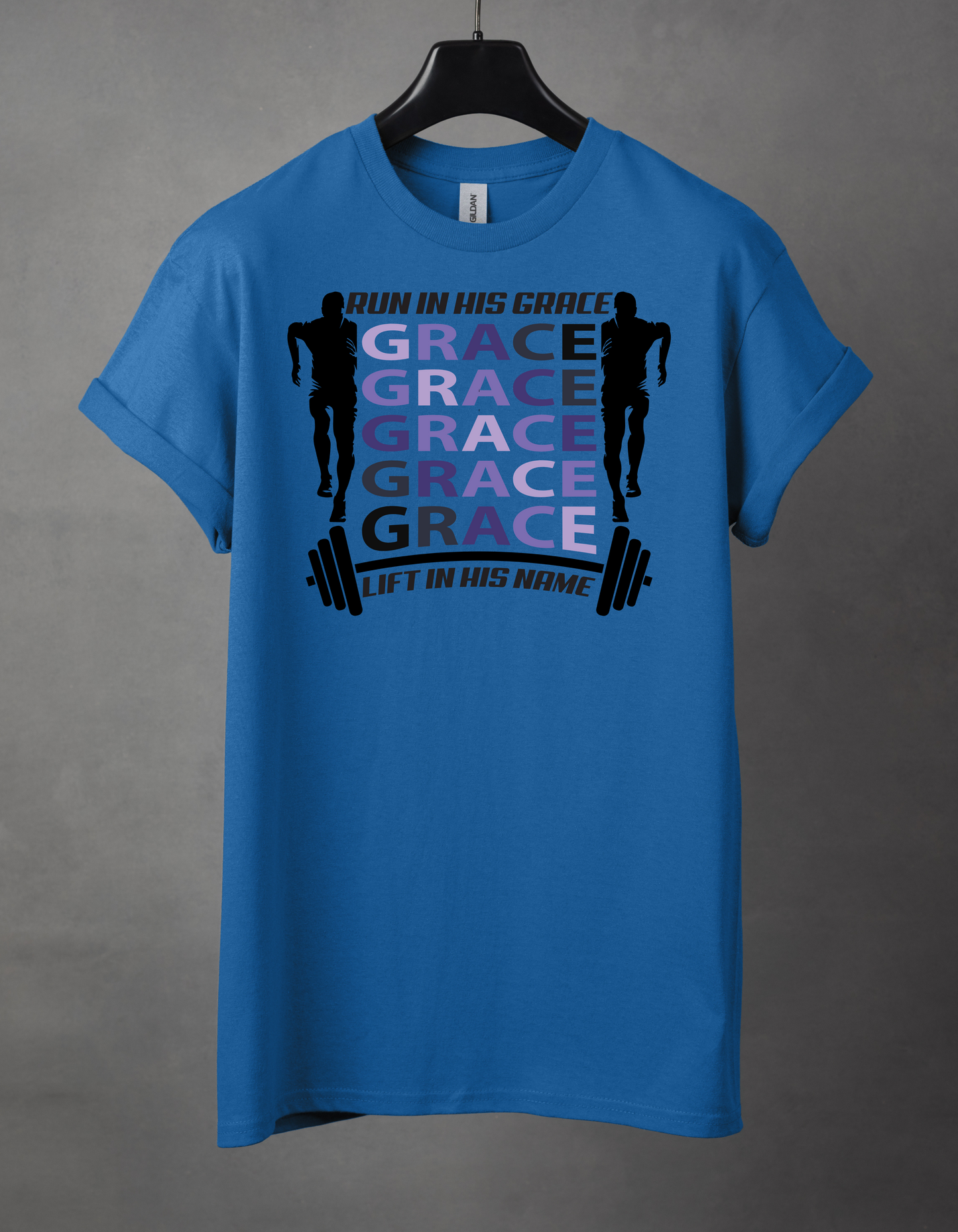 Run in His grace