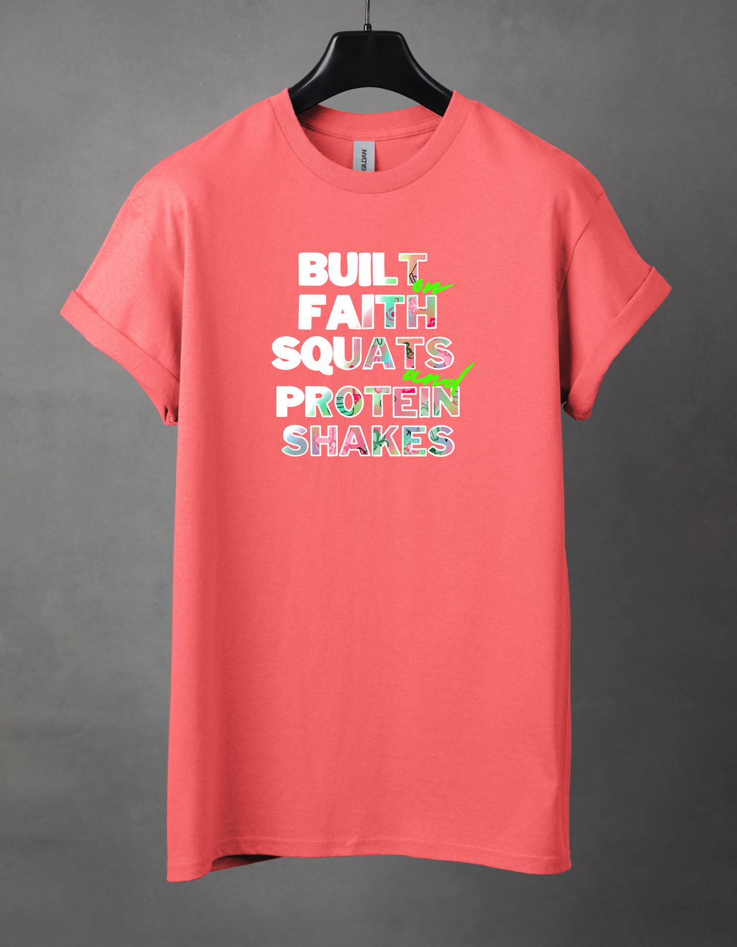 Built on faith weights and protein shakes