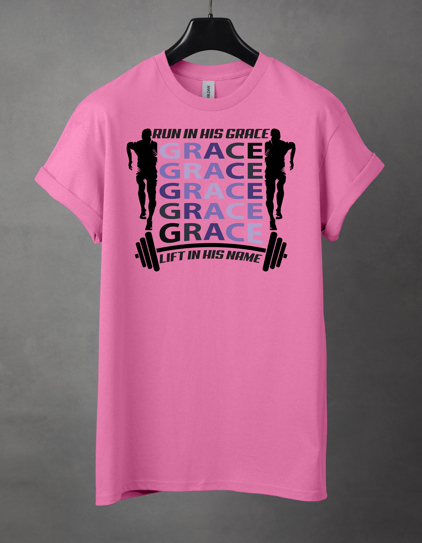 Run in His grace