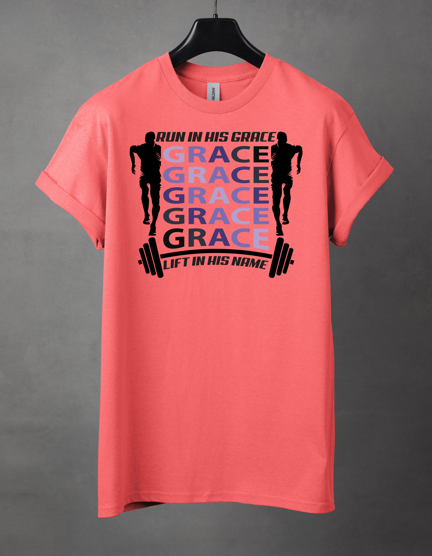 Run in His grace