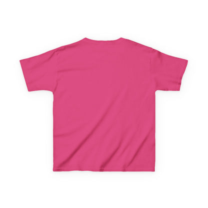 Play by faith, girl. Kids Heavy Cotton™ Tee