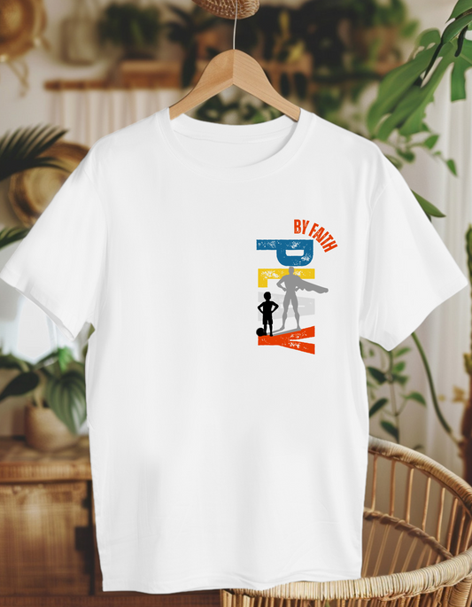 Play by faith. Boys. Kids Heavy Cotton™ Tee