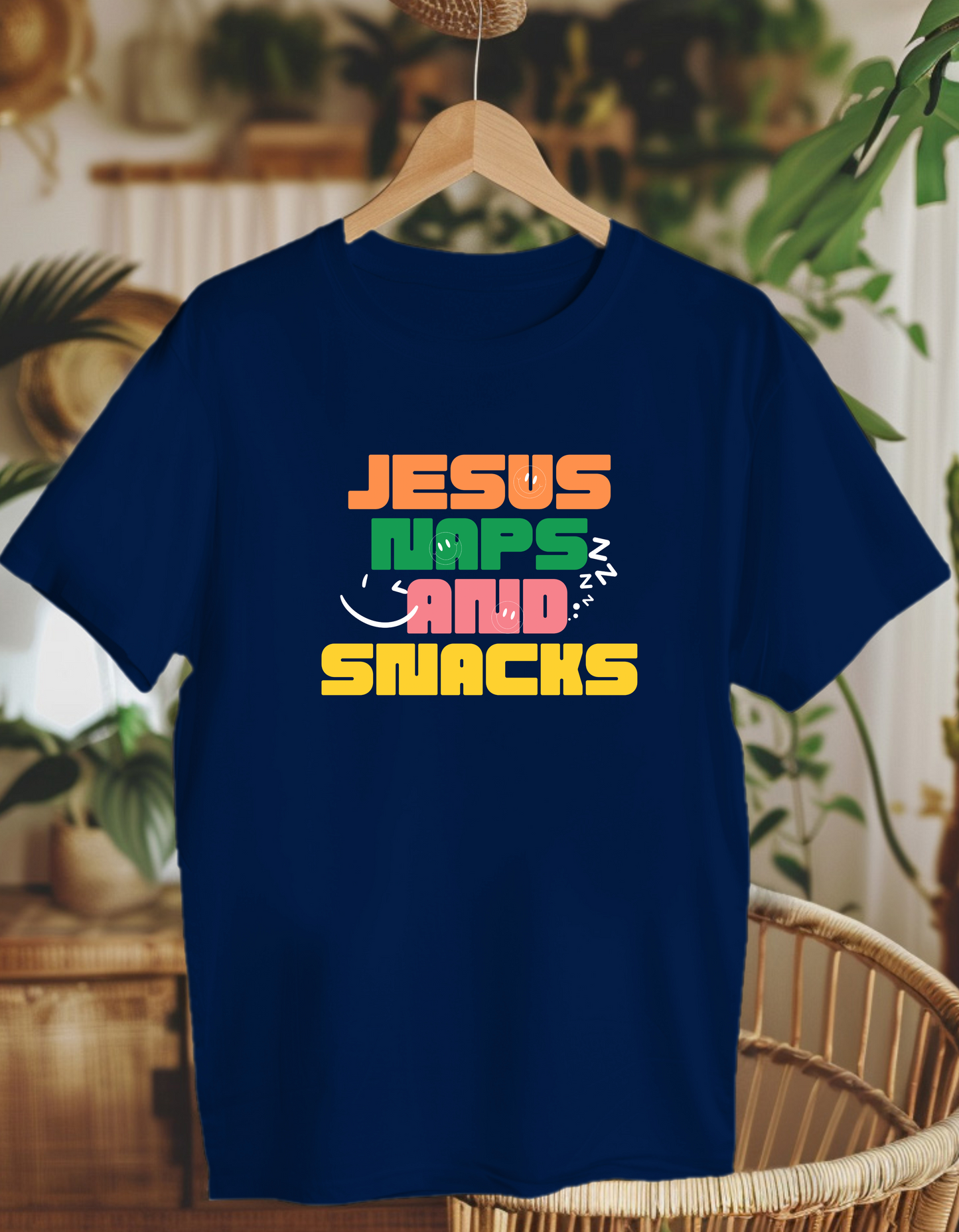 Jesus, naps and snacks. Kids Heavy Cotton™ Tee